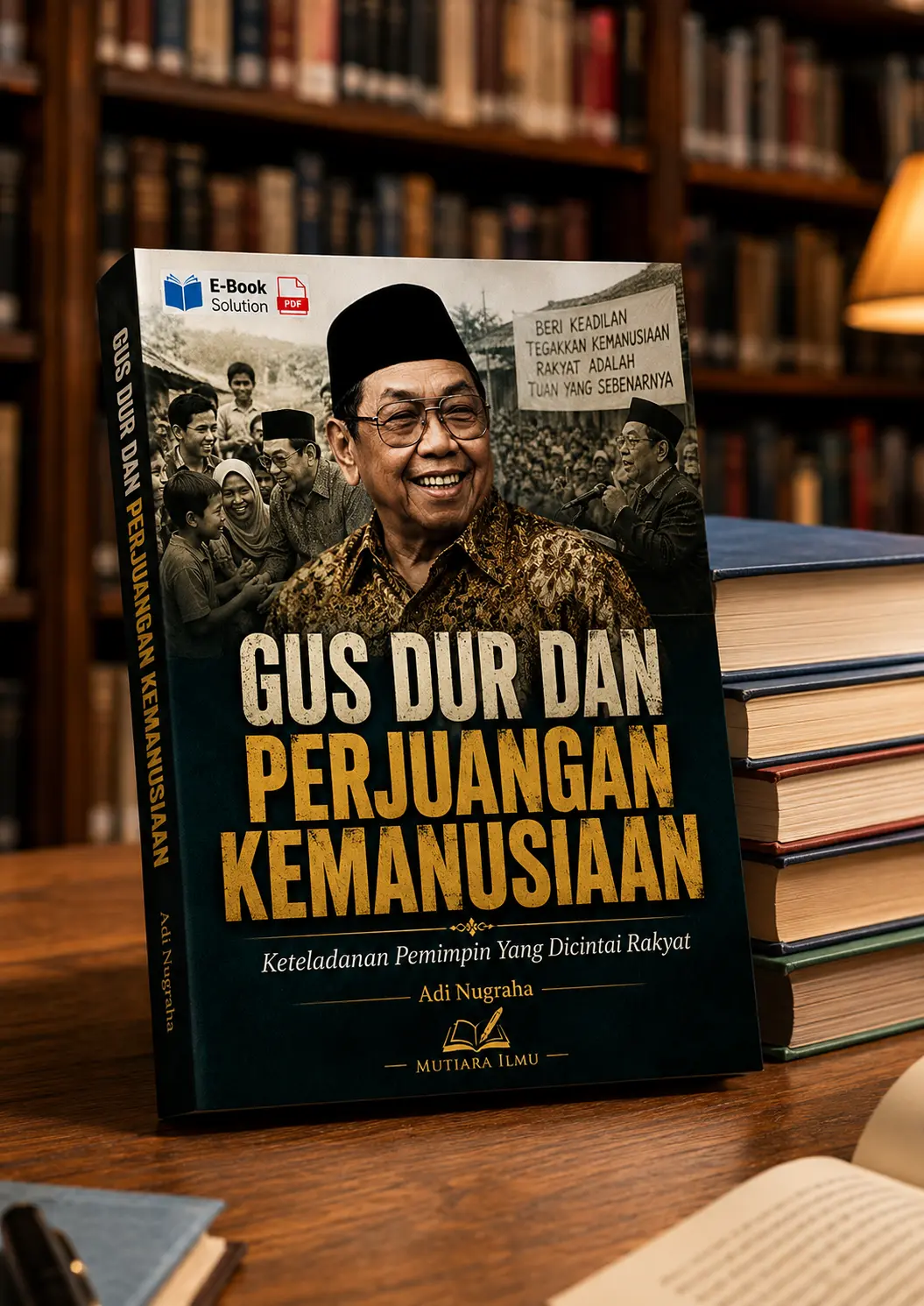 GUS DUR DAN PERJUANGAN KEMANUSIAAN - Keteladanan Pemimpin Yang Dicintai Rakyat preview 3