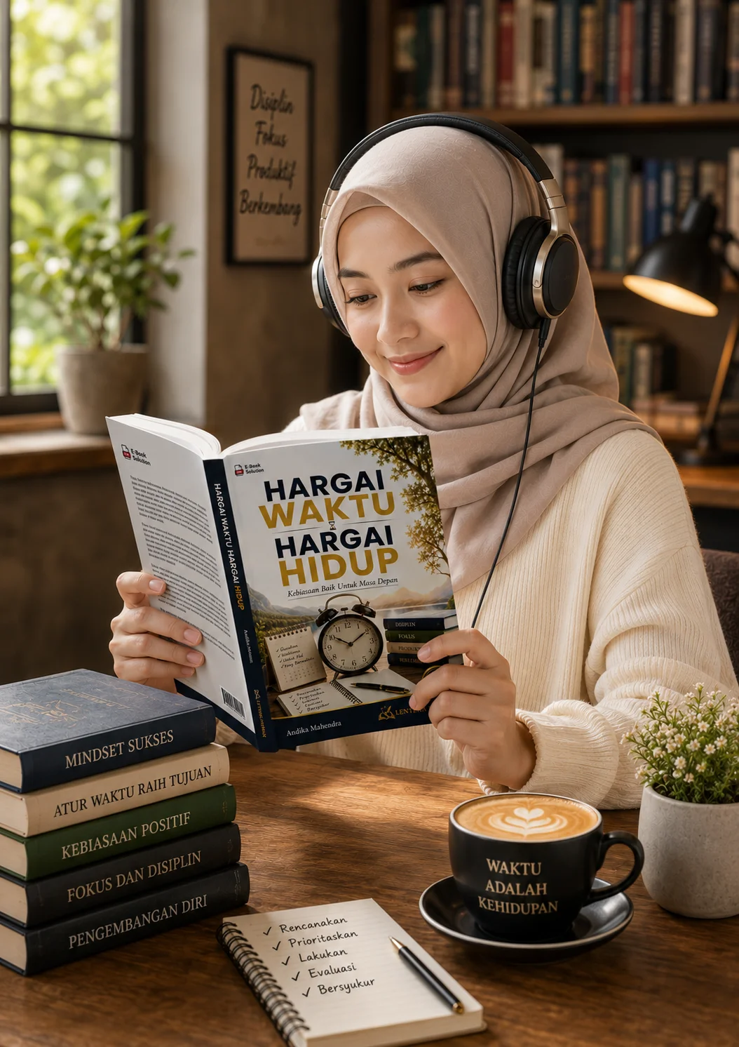 HARGAI WAKTU HARGAI HIDUP HARGAI WAKTU HARGAI HIDUP-Kebiasaan Baik Untuk Masa Depan preview 2