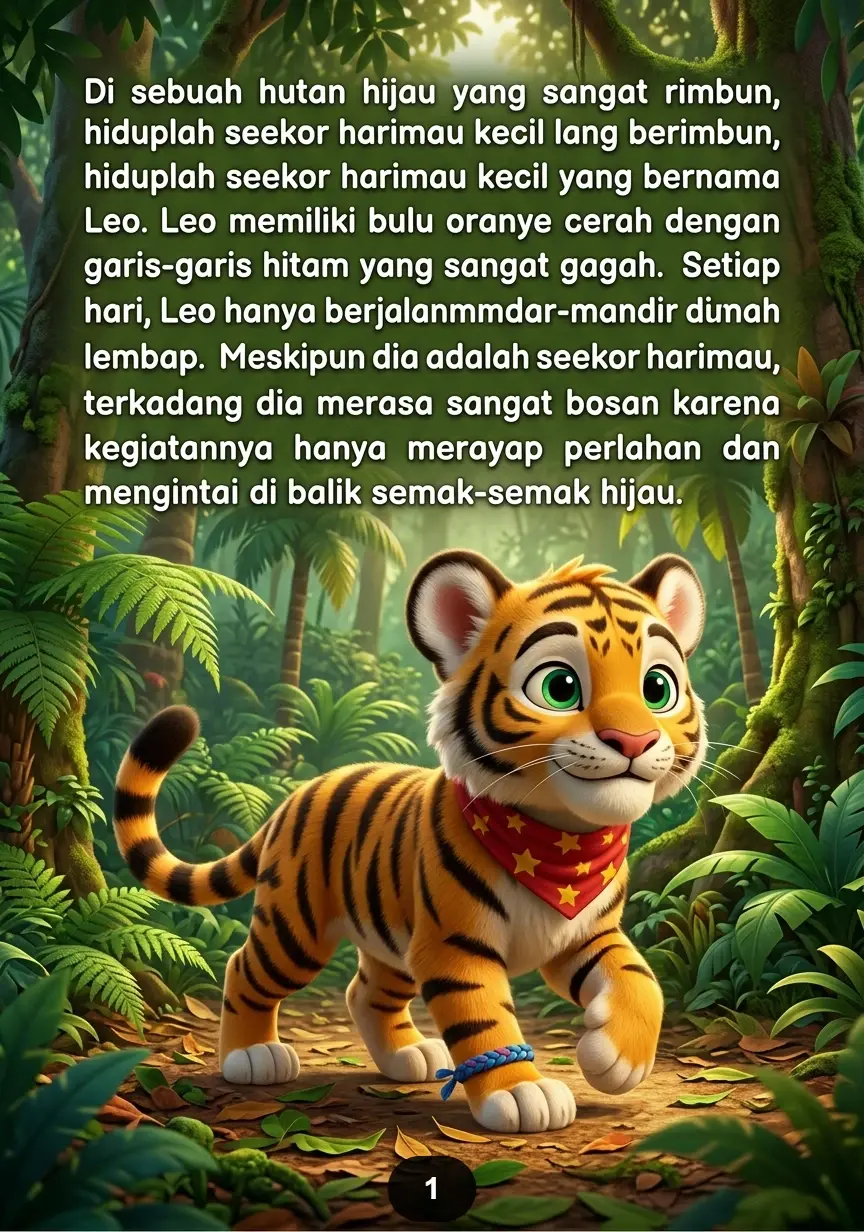 HARIMAU KECIL MENIRU MONYET Aksi Kocak Berakhir Jatuh Terjungkal preview 3