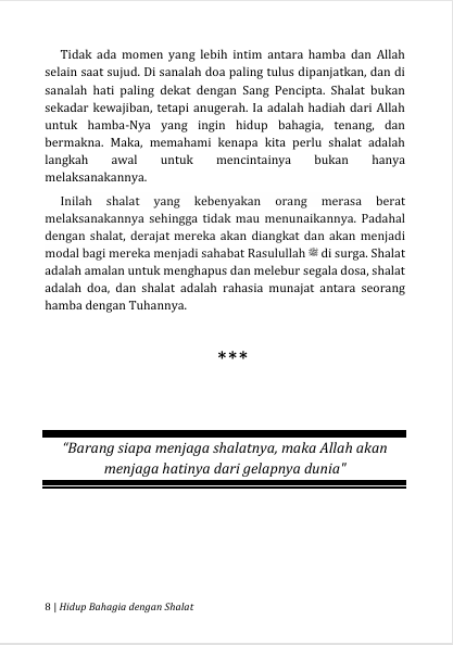 HIDUP BAHAGIA DENGAN SHOLAT - Menjemput Ketenangan Hati dengan Ibadah yang Sempurna preview 3