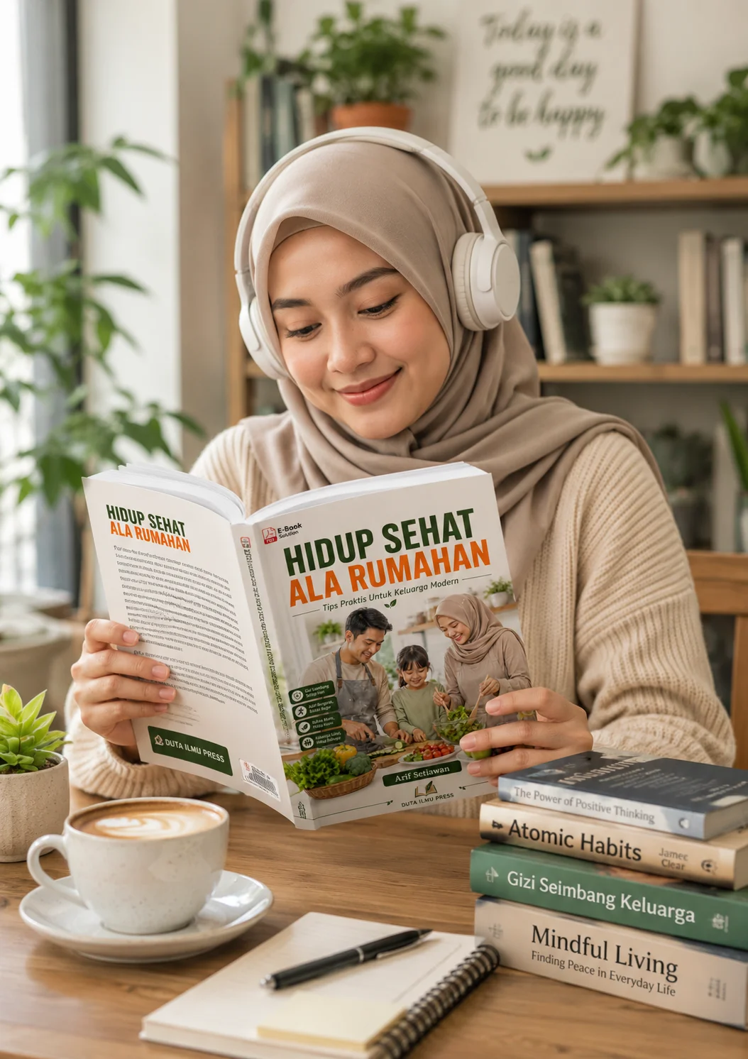 HIDUP SEHAT ALA RUMAHAN	Tips Praktis Untuk Keluarga Modern	 preview 3