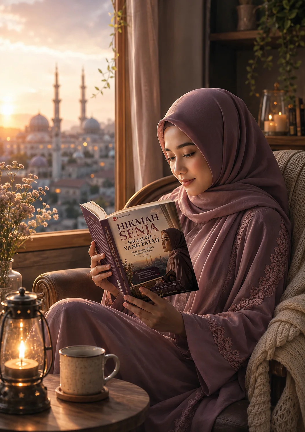 HIKMAH SENJA BAGI HATI YANG PATAH-Kisah Taubat Menjadi Cahaya Kehidupan preview 2