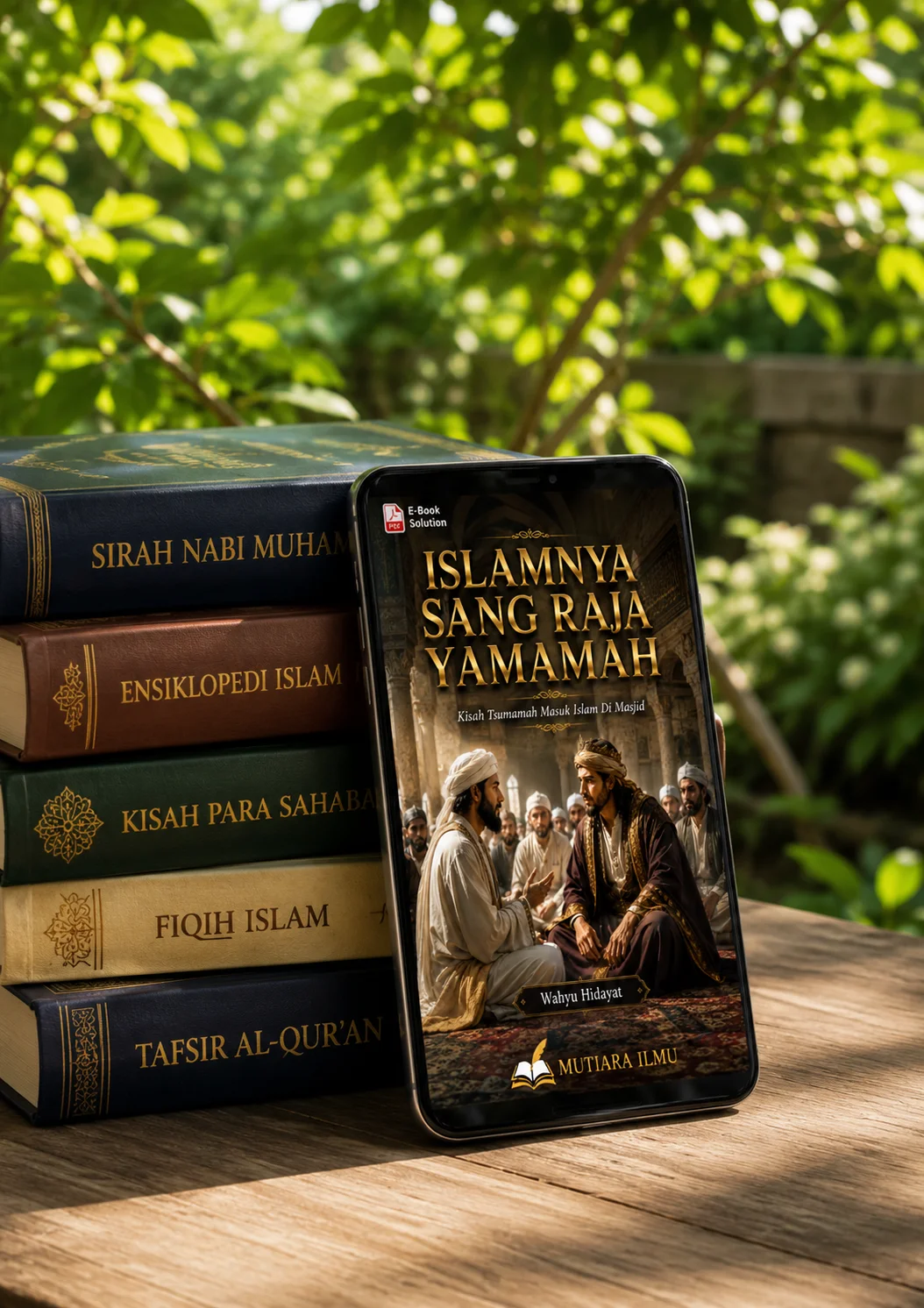 ISLAMNYA SANG RAJA YAMAMAH - Kisah Tsumamah Masuk Islam Di Masjid preview 4