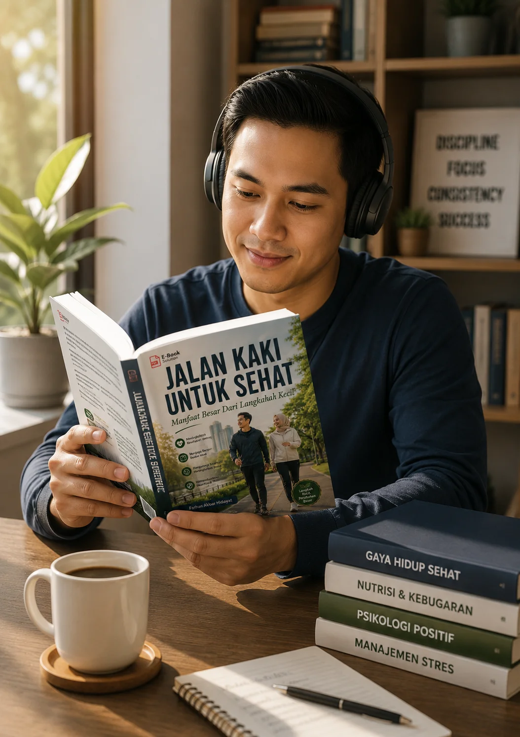 JALAN KAKI UNTUK SEHAT	Manfaat Besar Dari Langkah Kecil	 preview 3