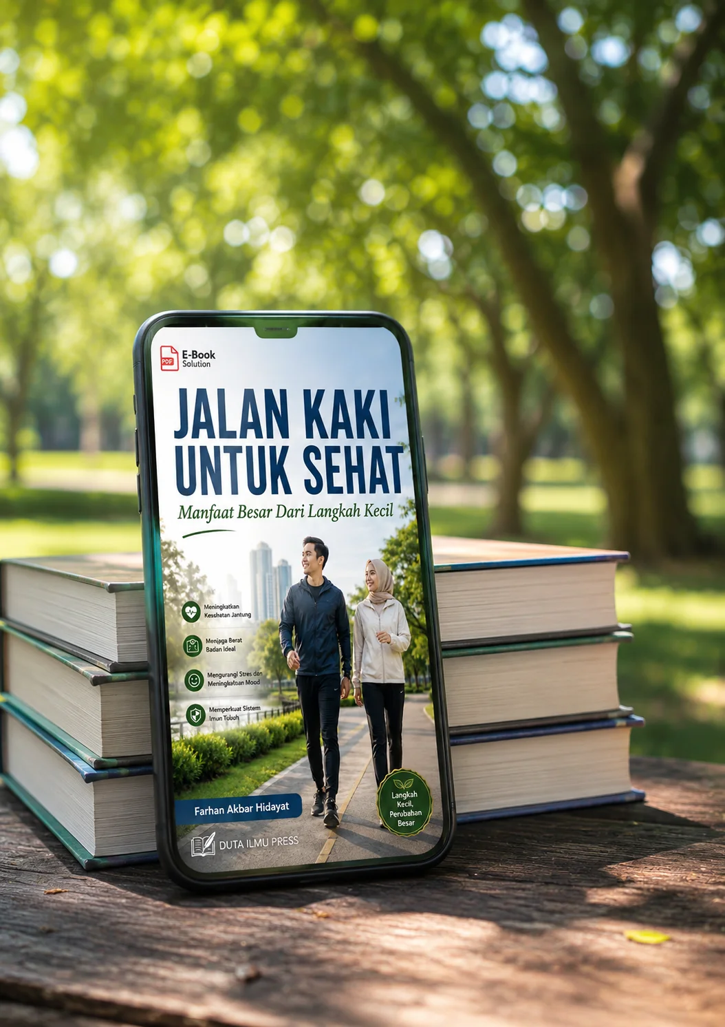 JALAN KAKI UNTUK SEHAT	Manfaat Besar Dari Langkah Kecil	 preview 4