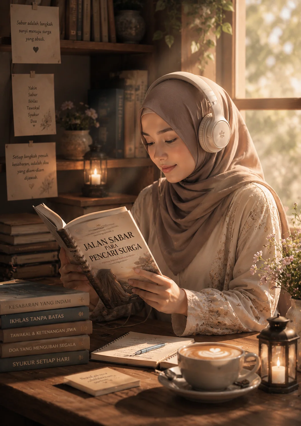 JALAN SABAR PARA PENCARI SURGA -  Inspirasi Jiwa Dalam Cahaya Keimanan preview 1