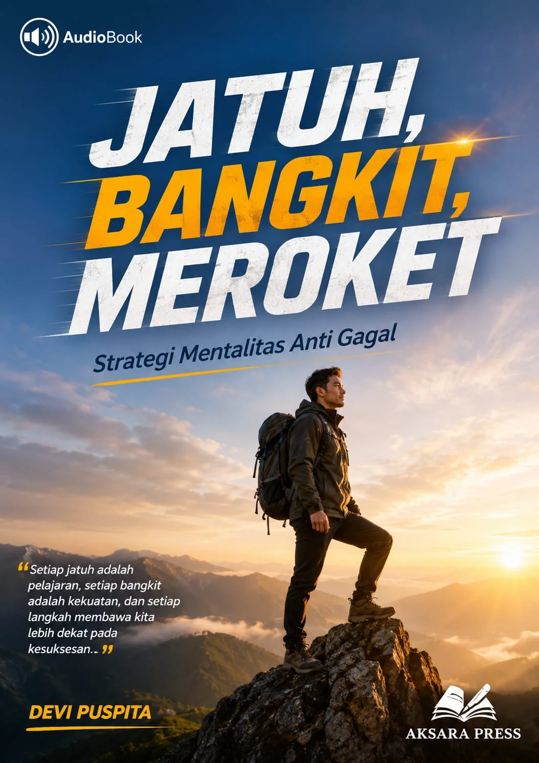 JATUH, BANGKIT, MEROKET : Strategi Mentalitas Anti Gagal