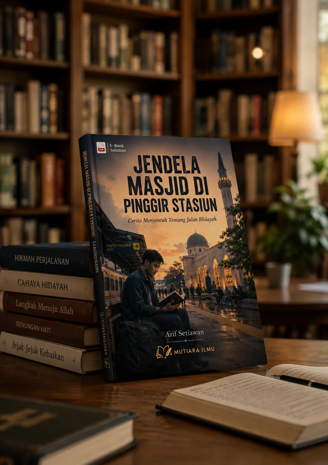 JENDELA MASJID DI PINGGIR STASIUN -  Cerita Menyentuh Tentang Jalan Hidayah preview 4