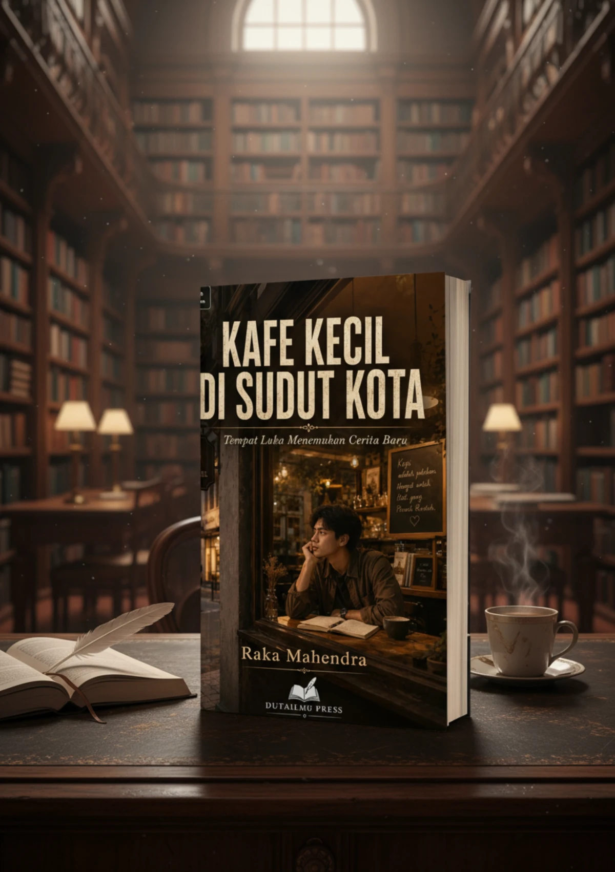 KAFE KECIL DI SUDUT KOTA	Tempat Luka Menemukan Cerita Baru	 preview 2