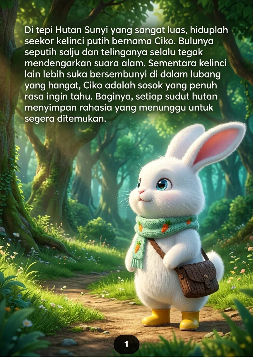 KELINCI DAN BULAN MERAH Misteri Malam di Hutan Sunyi preview 3