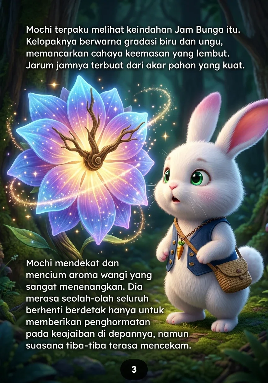 KELINCI DAN JAM BUNGA Rahasia Waktu di Taman Ajaib preview 2