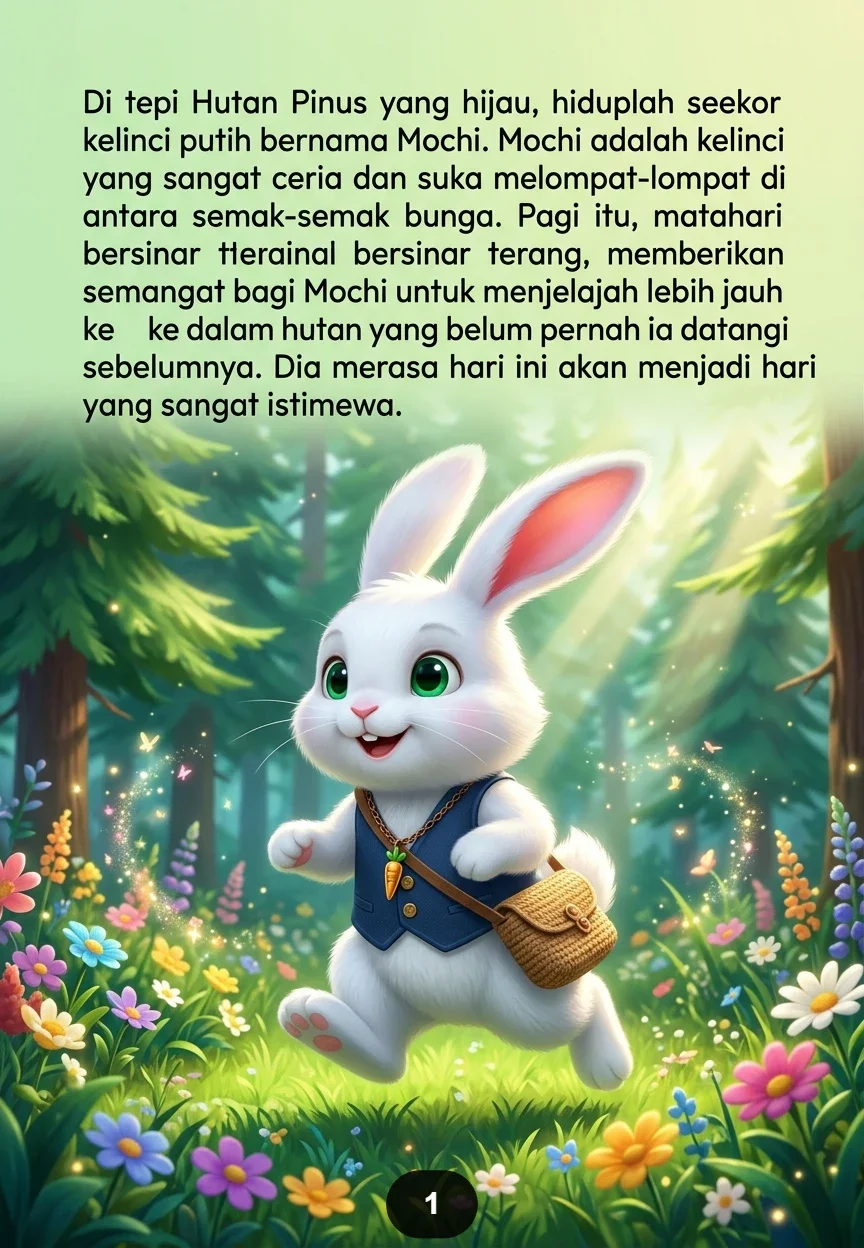 KELINCI DAN JAM BUNGA Rahasia Waktu di Taman Ajaib preview 1