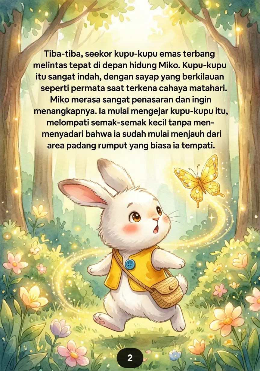 KELINCI DAN LENTERA BUNGA Cahaya Ajaib Menuntun Jalan Pulang preview 4