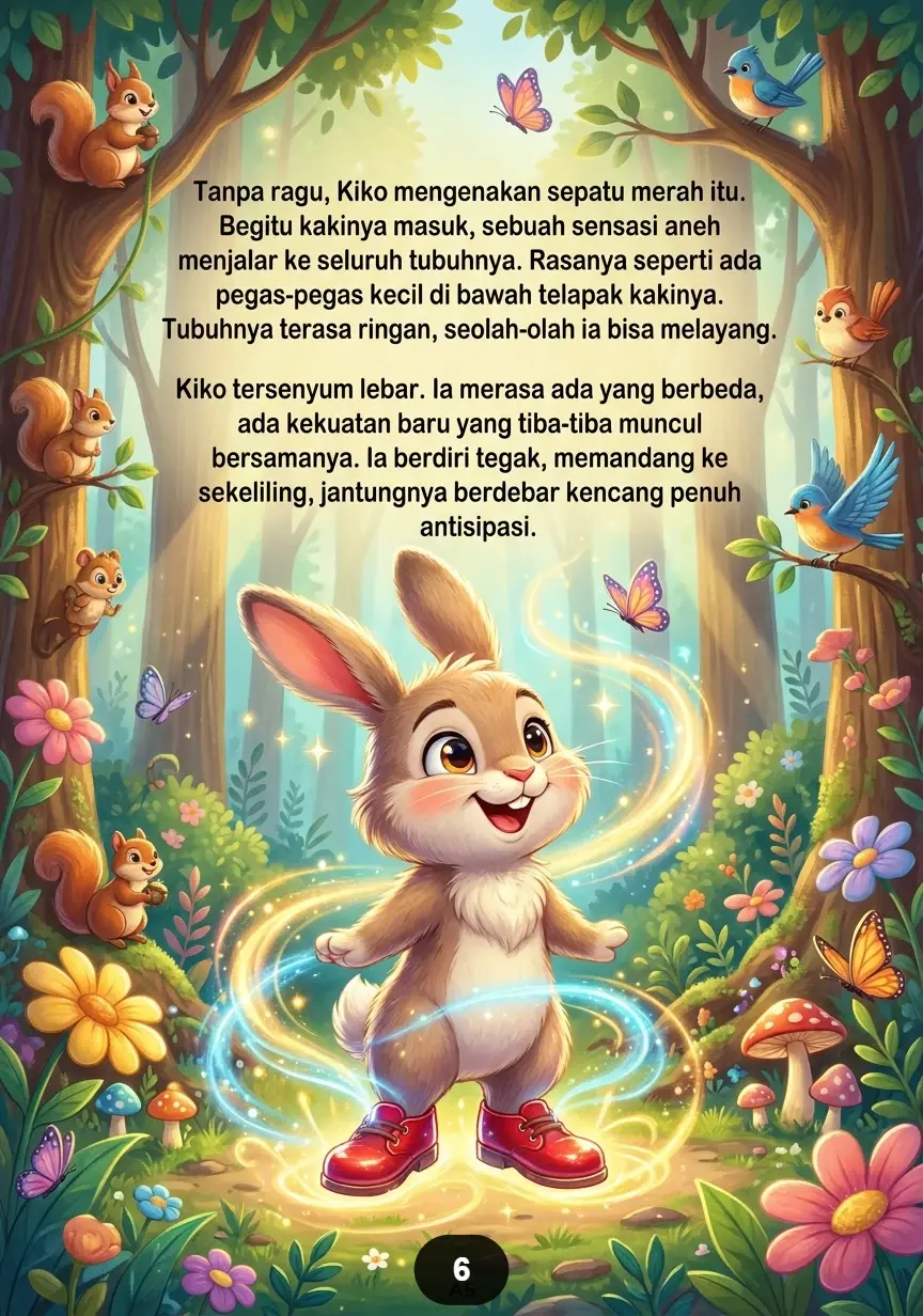 KELINCI DAN SEPATU MERAH Lompatan Ceria Penuh Kejutan preview 3