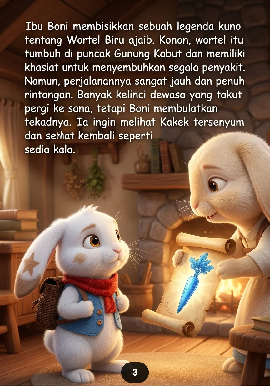 KELINCI MENCARI WORTEL BIRU Perjalanan Seru Penuh Kejutan Baru preview 1