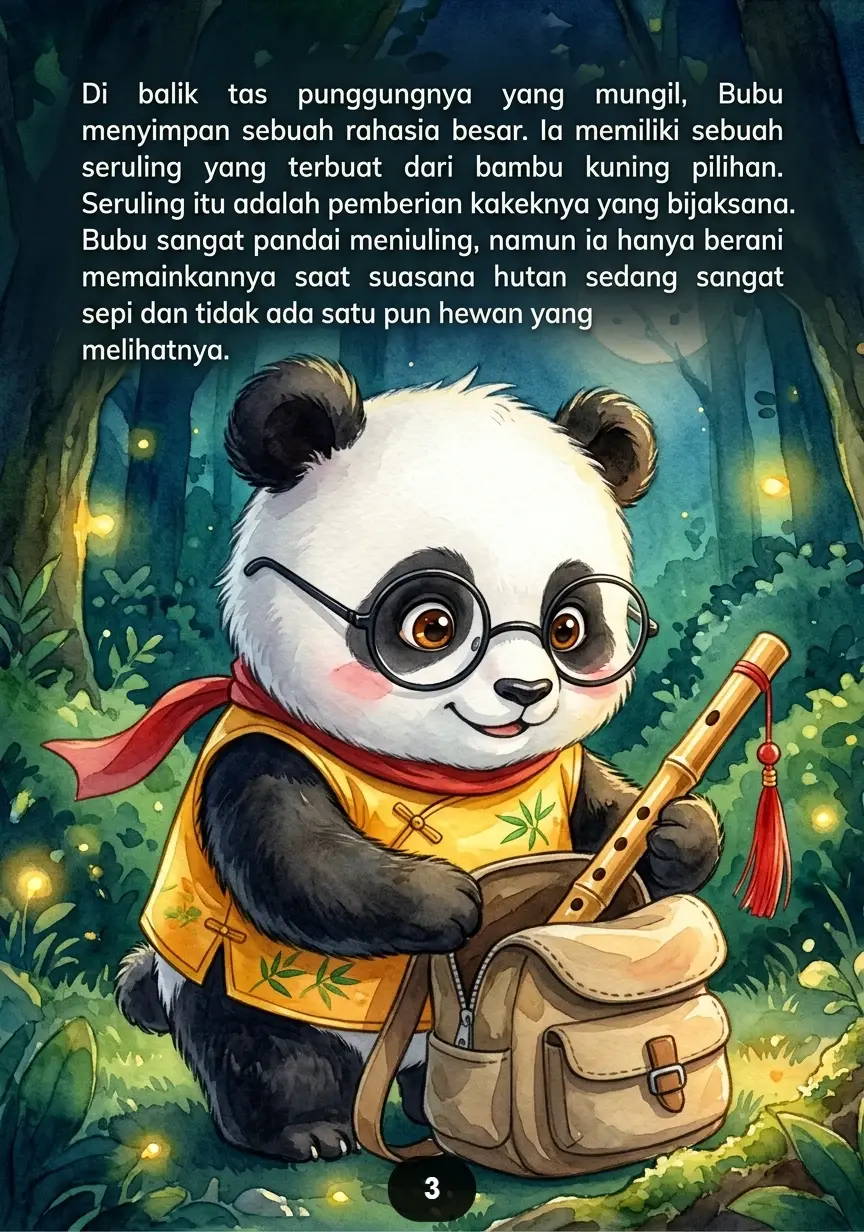 KISAH BUBU SI PANDA PEMALU Menemukan Keberanian dalam Diri preview 1