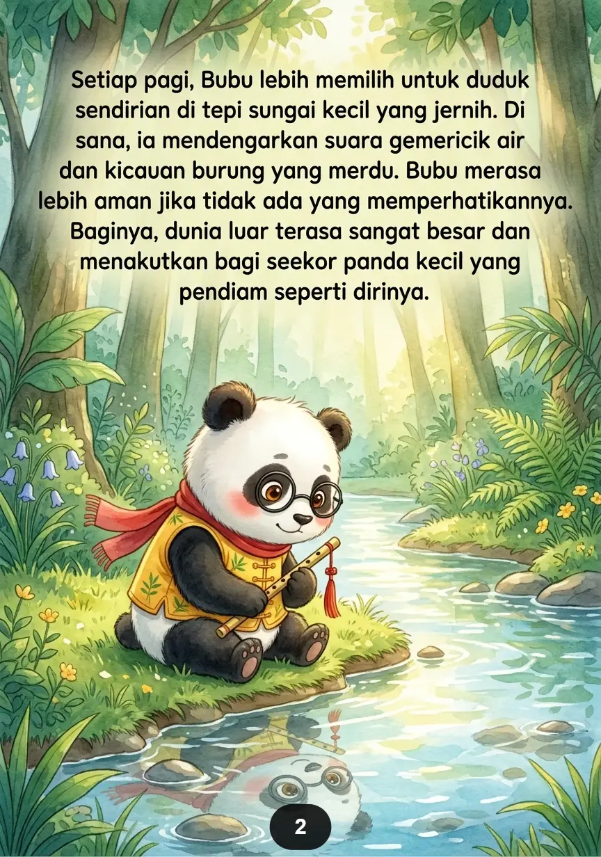 KISAH BUBU SI PANDA PEMALU Menemukan Keberanian dalam Diri preview 4