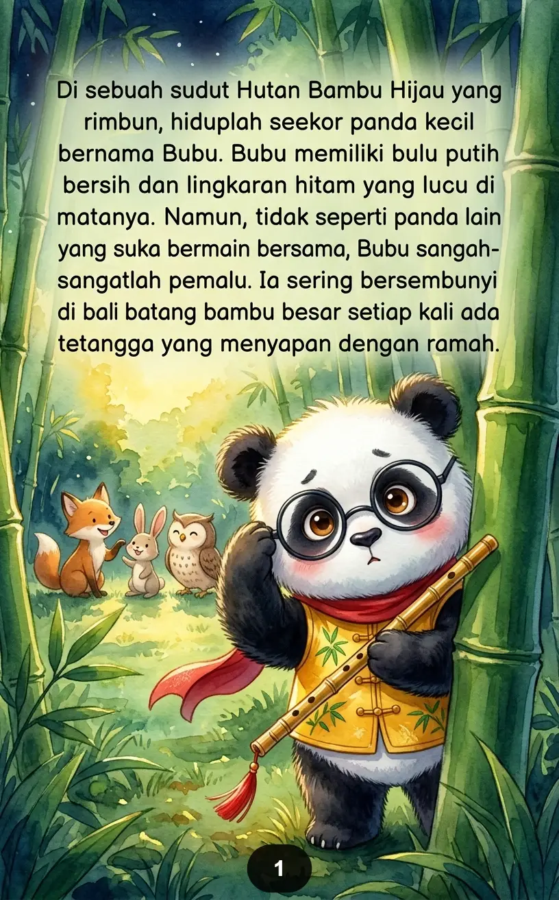 KISAH BUBU SI PANDA PEMALU Menemukan Keberanian dalam Diri preview 3