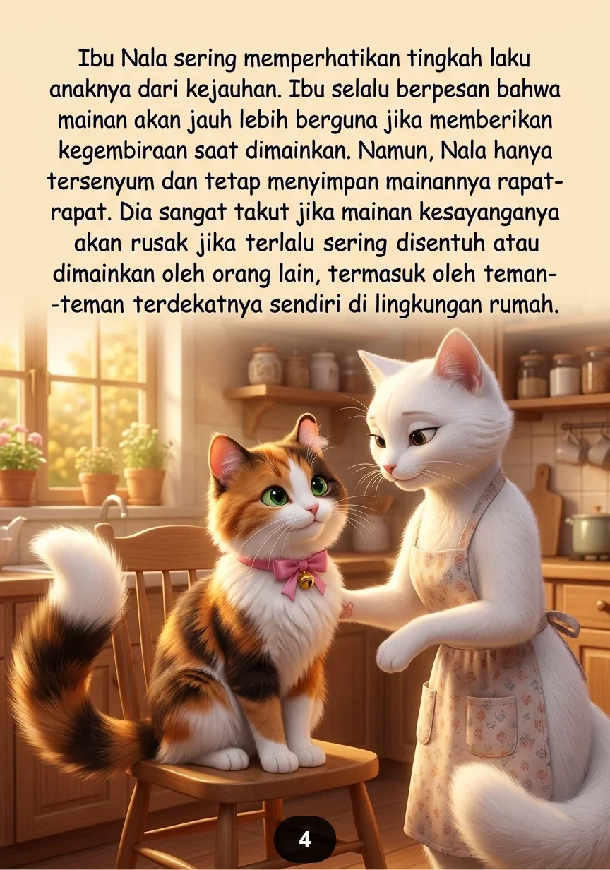 KISAH NALA SI KUCING CERIA Belajar Berbagi dengan Tulus preview 1