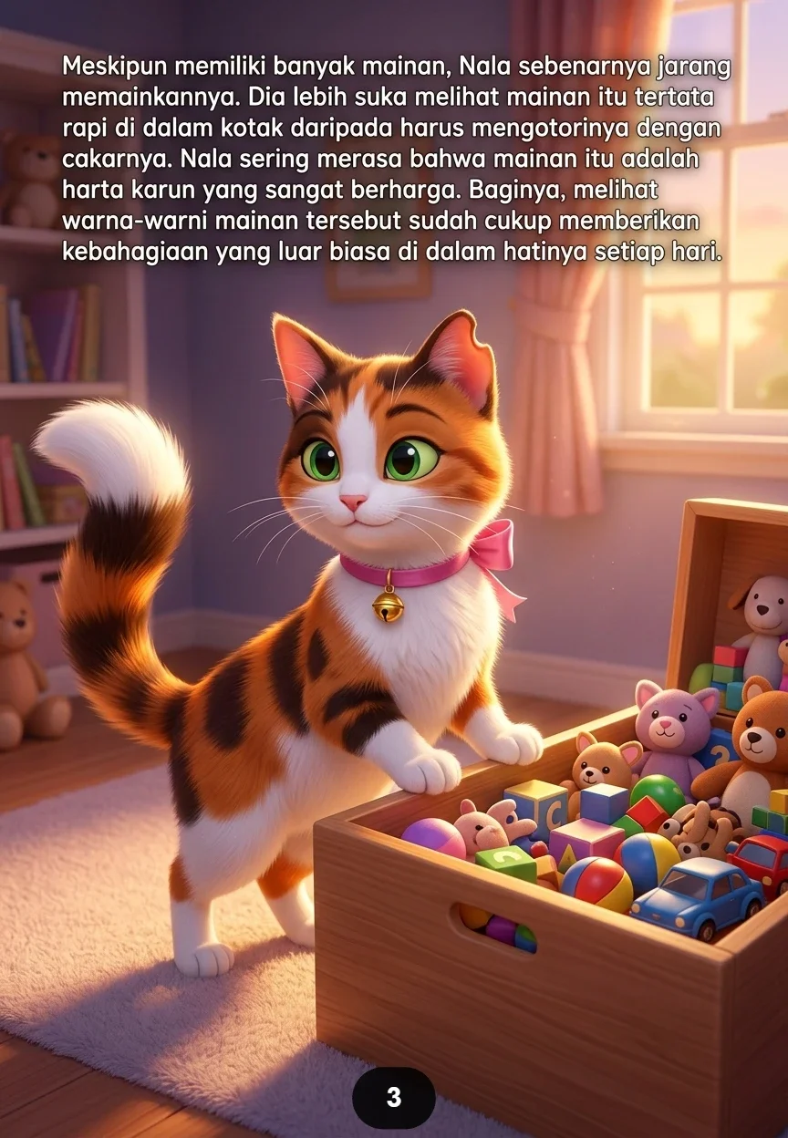 KISAH NALA SI KUCING CERIA Belajar Berbagi dengan Tulus preview 4