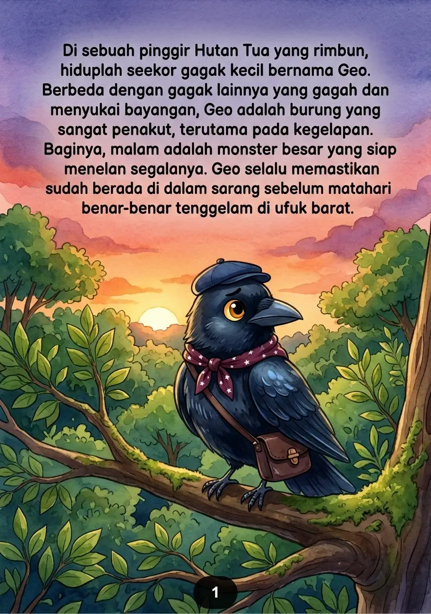 KISAH SI GAGAK DAN BULAN BIRU Misteri yang Mengajarkan Keberanian preview 2