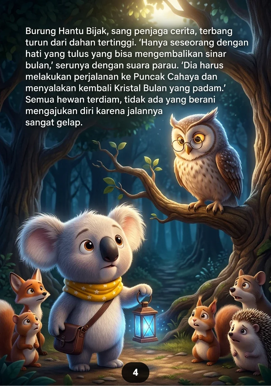 KOALA DAN SINAR BULAN Petualangan Seru Menuju Malam preview 4