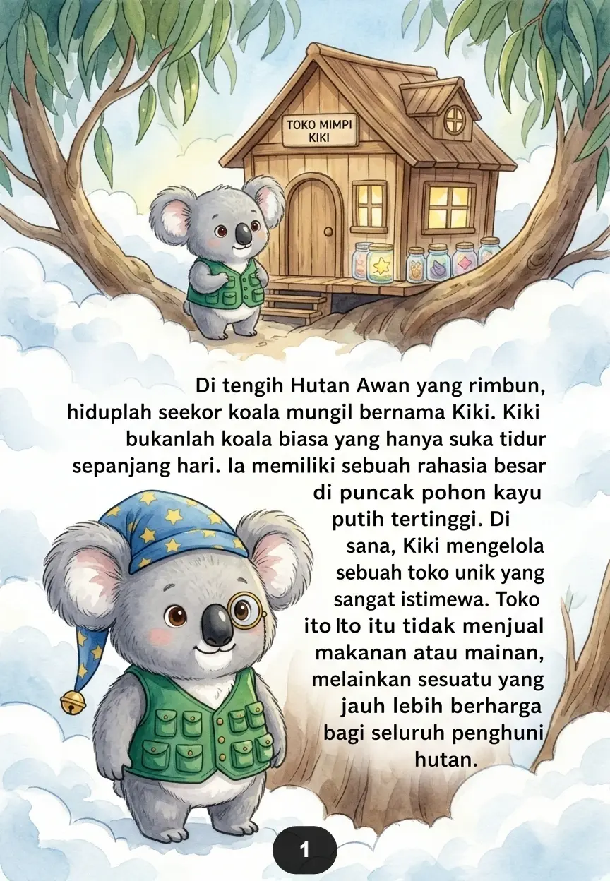KOALA MENJUAL MIMPI LUCU Toko Kecil Penuh Kejutan Ajaib preview 2