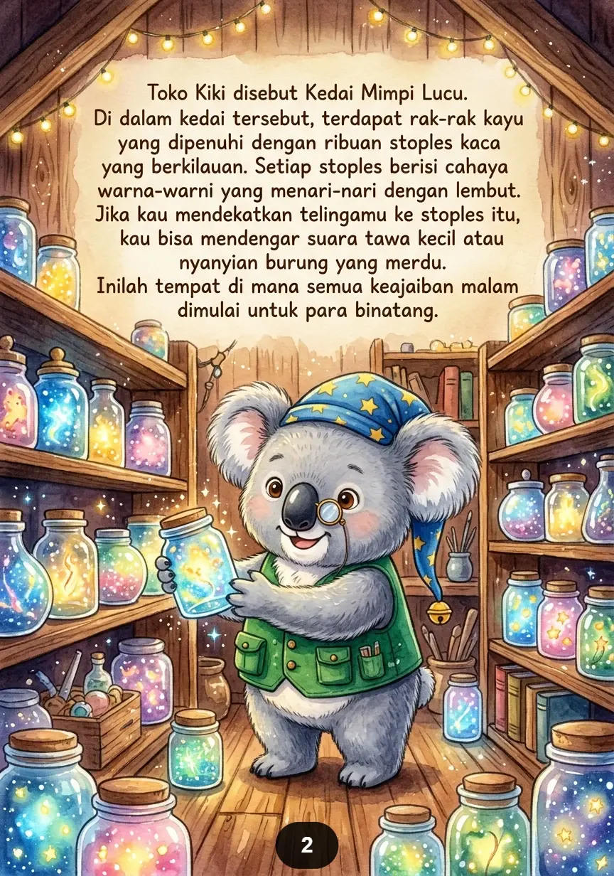 KOALA MENJUAL MIMPI LUCU Toko Kecil Penuh Kejutan Ajaib preview 3