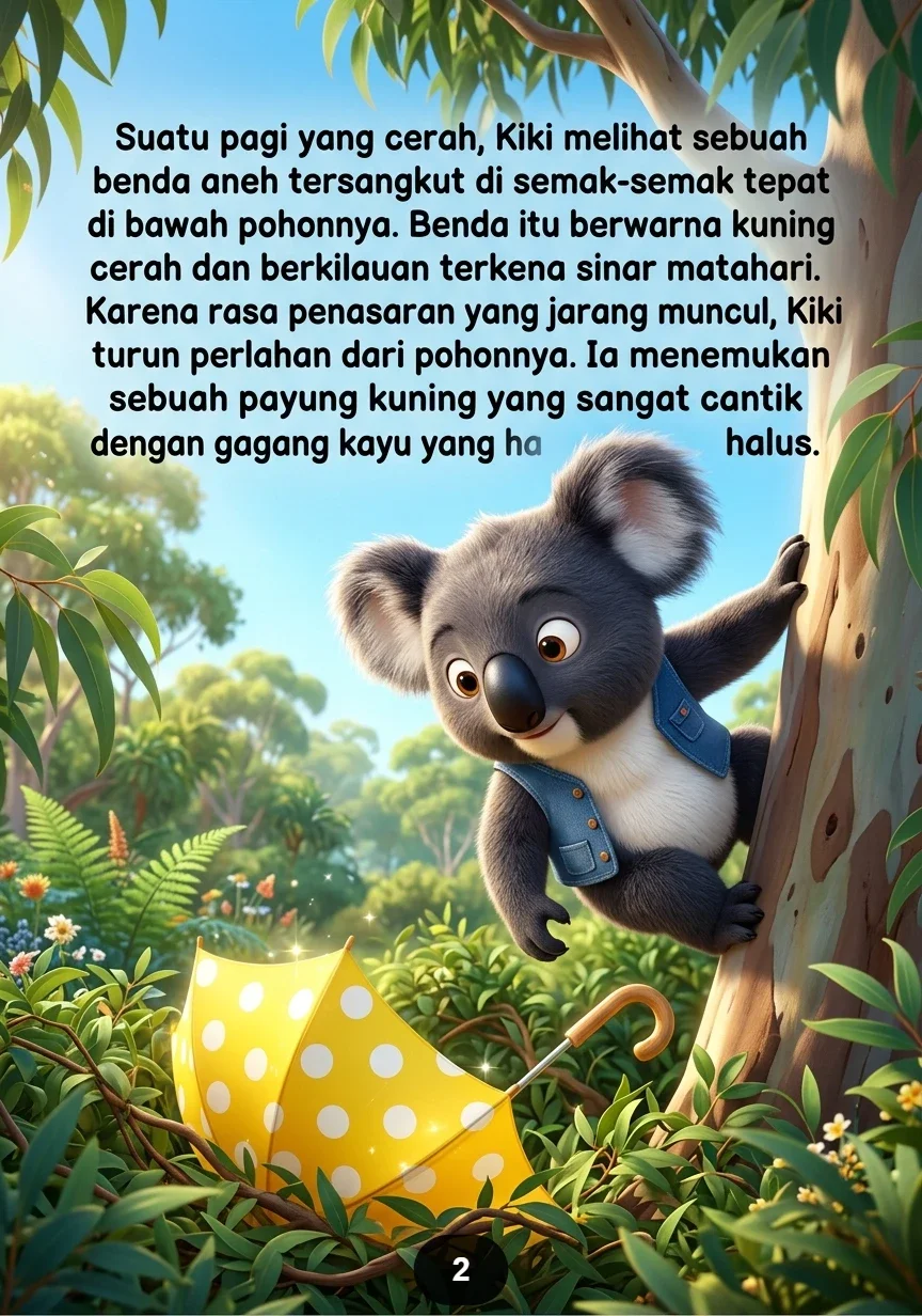 KOALA TERBANG DENGAN PAYUNG Petualangan Kocak Melintasi Negeri Awan preview 4