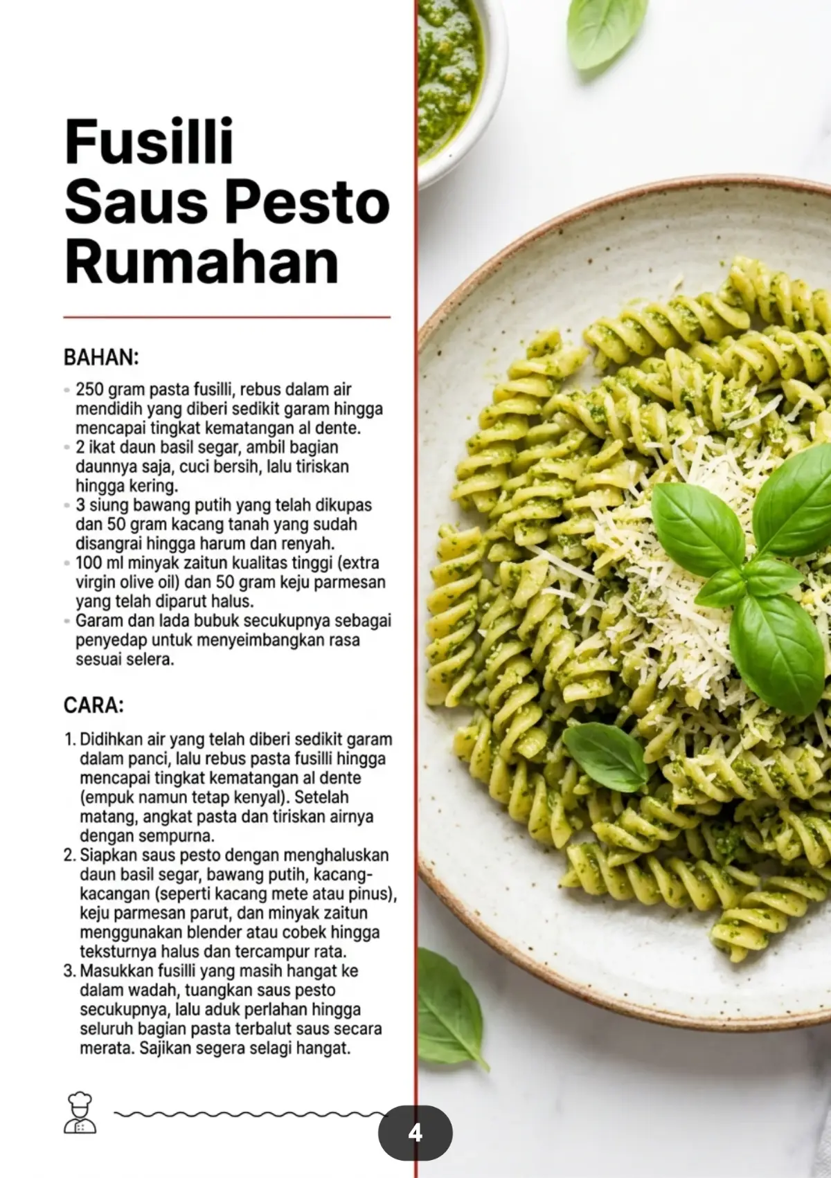 KREASI PASTA ALA RUMAH - Hidangan Italia Praktis Nan Lezat preview 1