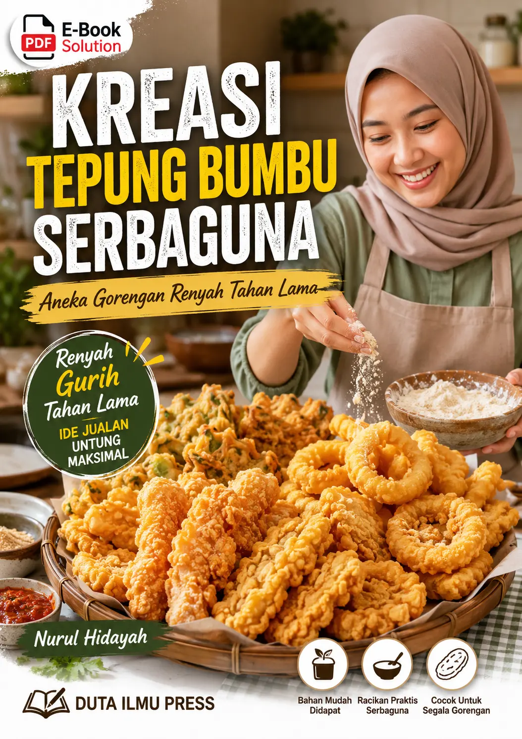KREASI TEPUNG BUMBU SERBAGUNA - Aneka Gorengan Renyah Tahan Lama 