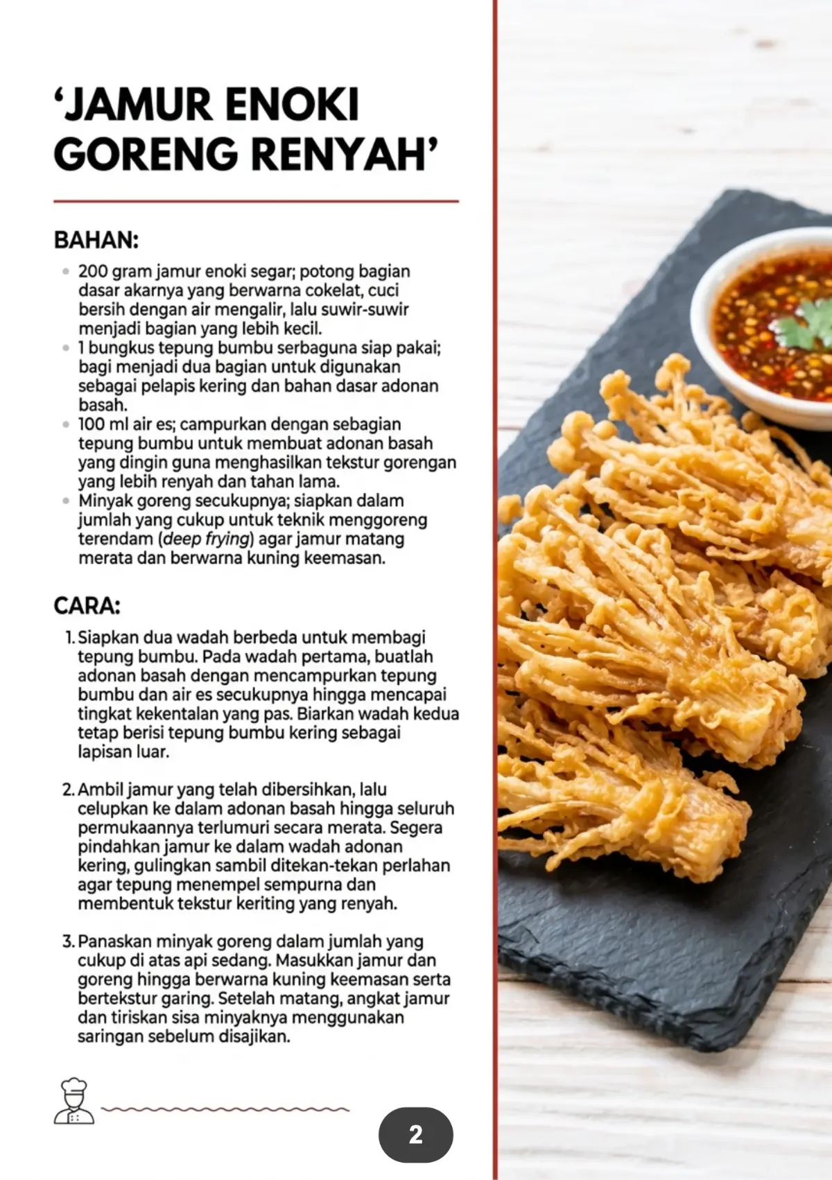 KREASI TEPUNG BUMBU SERBAGUNA - Aneka Gorengan Renyah Tahan Lama  preview 1