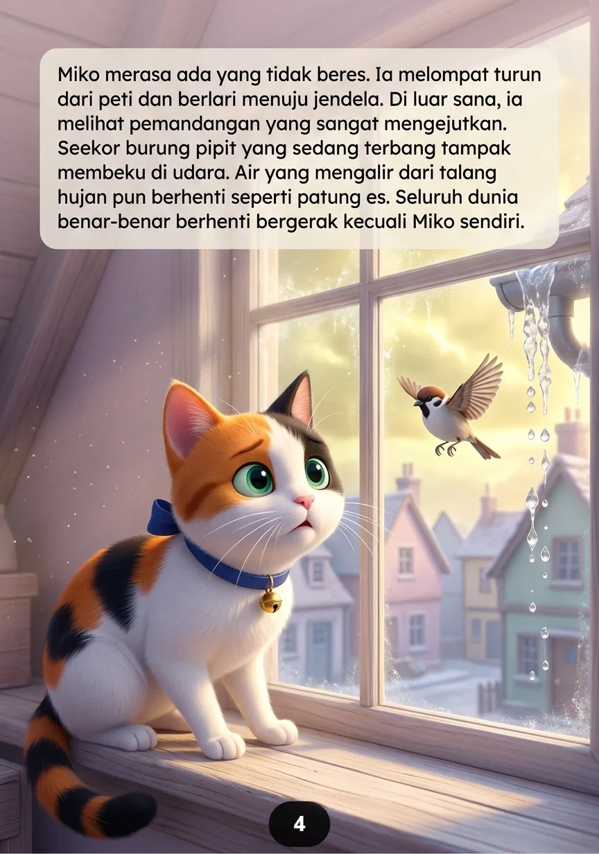KUCING DAN JAM TERTIDUR Misteri Waktu yang Berhenti Berdetak preview 2