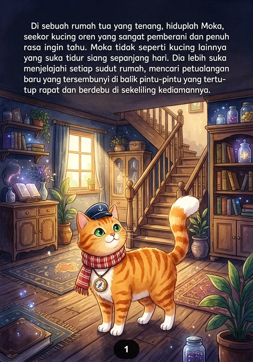 KUCING DAN KAPAL BULAN Berlayar Jauh Menuju Negeri Mimpi preview 3