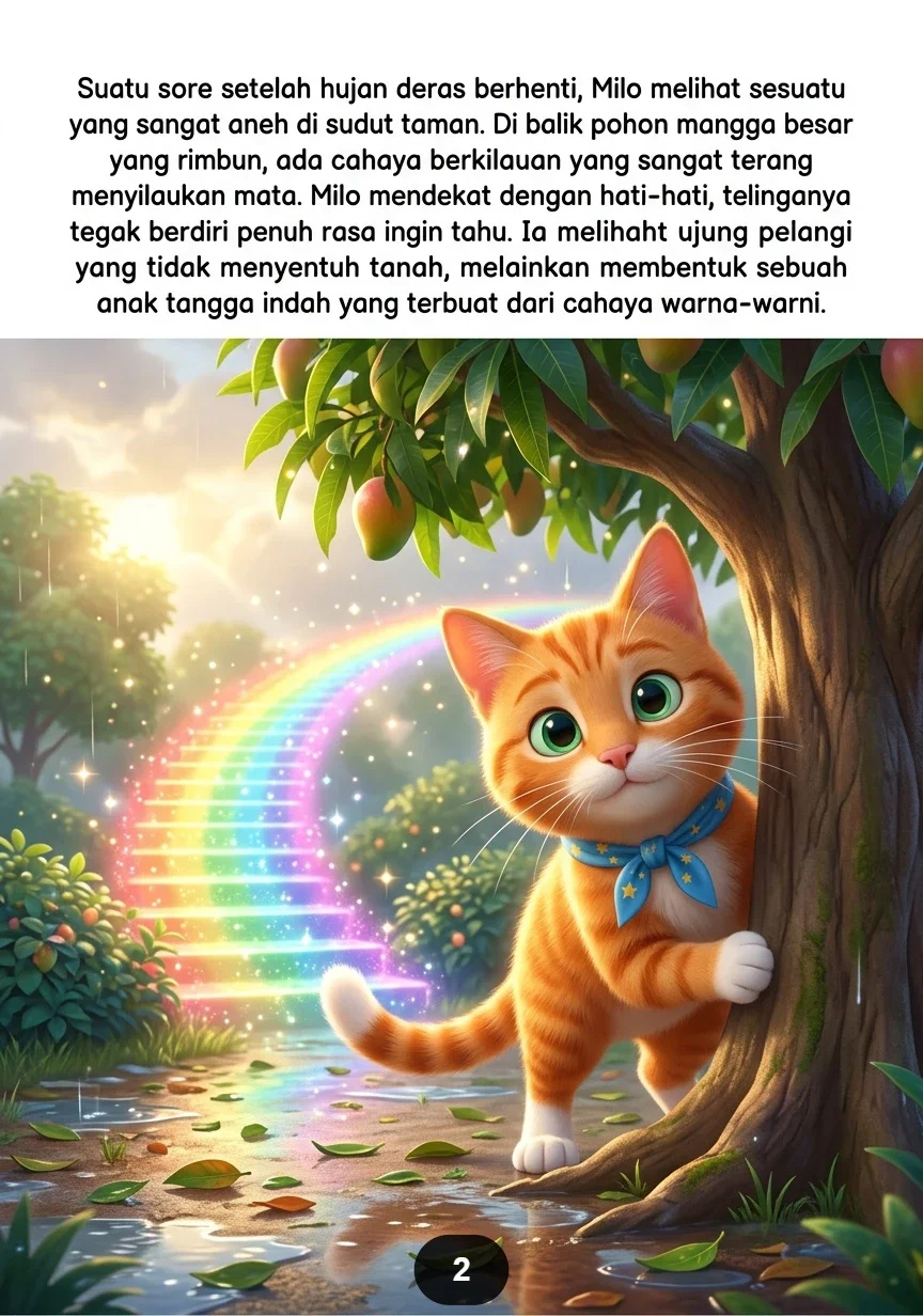 KUCING DAN KERAJAAN AWAN Perjalanan Rahasia di Atas Langit preview 2