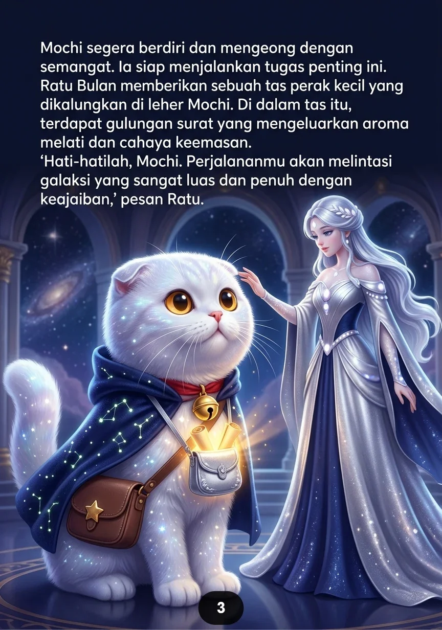 KUCING PENGANTAR SURAT BULAN Pesan Rahasia Untuk Para Bintang preview 2