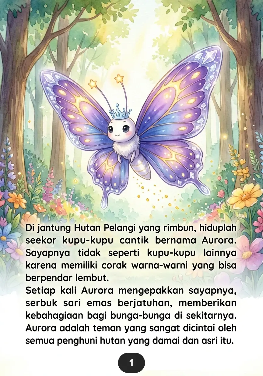 KUPU KUPU YANG BAIK HATI Pesan Ajaib dari Sayap Berwarna preview 3