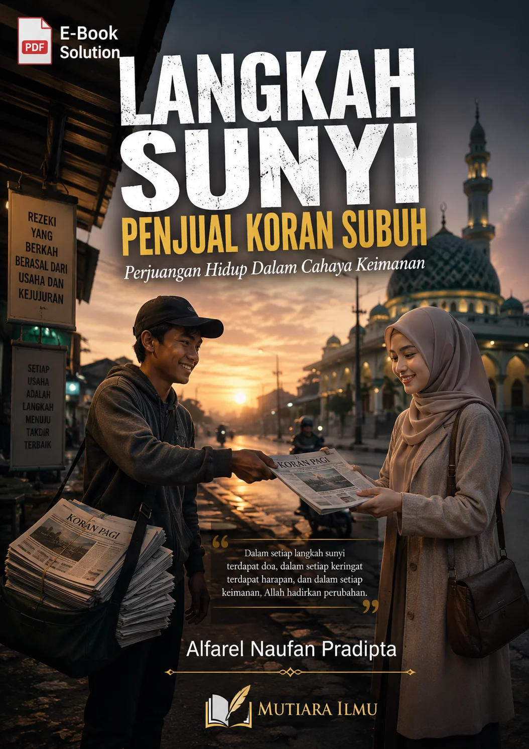LANGKAH SUNYI PENJUAL KORAN SUBUH - Perjuangan Hidup Dalam Cahaya Keimanan