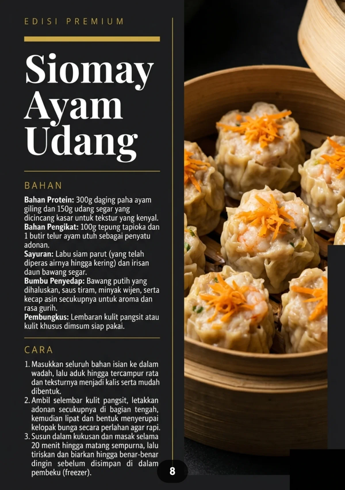 LAUK FROZEN FOOD HOME MADE - Stok Masakan Awet Tanpa Pengawet preview 3