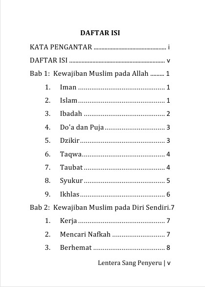 LENTERA SANG PENYERU - Cahaya Iman dan Akhlak dijalan Dakwah preview 1