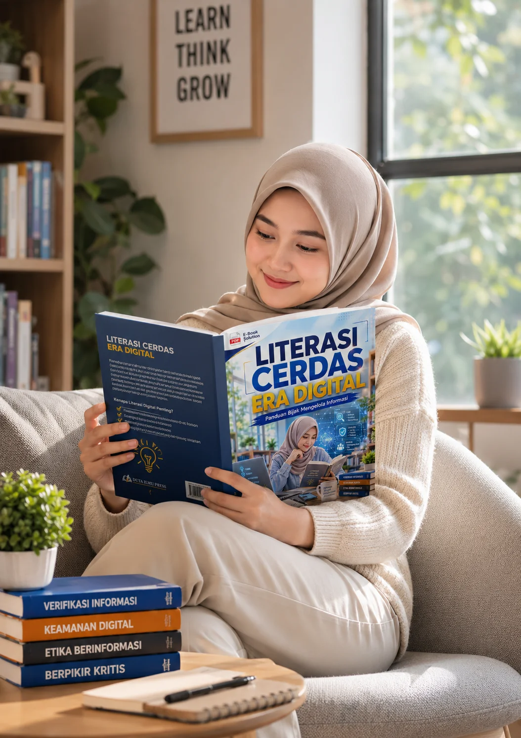 LITERASI CERDAS ERA DIGITAL Panduan Bijak Mengelola Informasi preview 1