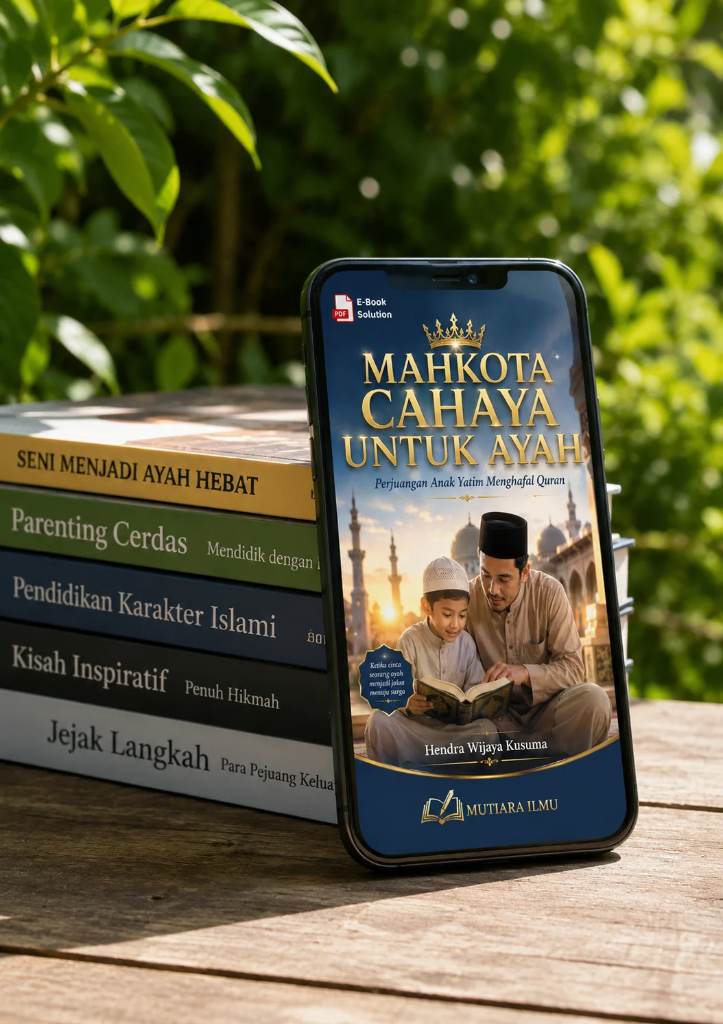 MAHKOTA CAHAYA UNTUK AYAH - Perjuangan Anak Yatim Menghafal Quran preview 4