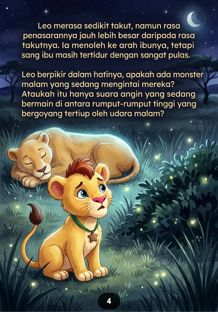 MALAM PANJANG SINGA KECIL Suara Asing Mengganggu Tidur Nyenyak preview 2