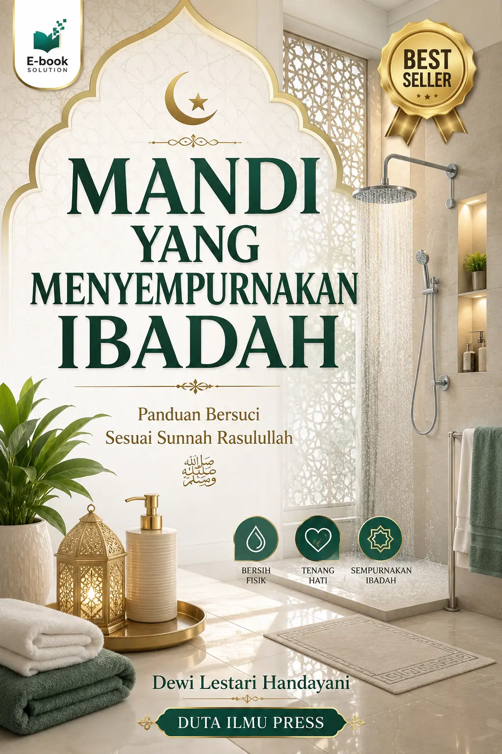 MANDI YANG MENYEMPURNAKAN IBADAH Panduan Bersuci Sesuai Sunnah Rasulullah