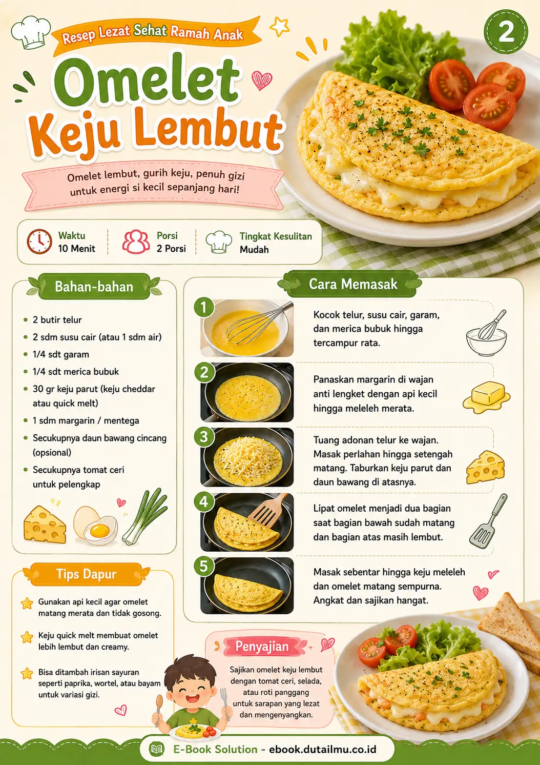 MASAKAN ANAK YANG DISUKA	Resep Lezat Sehat Ramah Anak preview 3