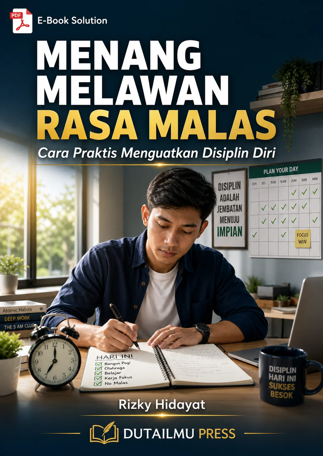 MENANG MELAWAN RASA MALAS	Cara Praktis Menguatkan Disiplin Diri	