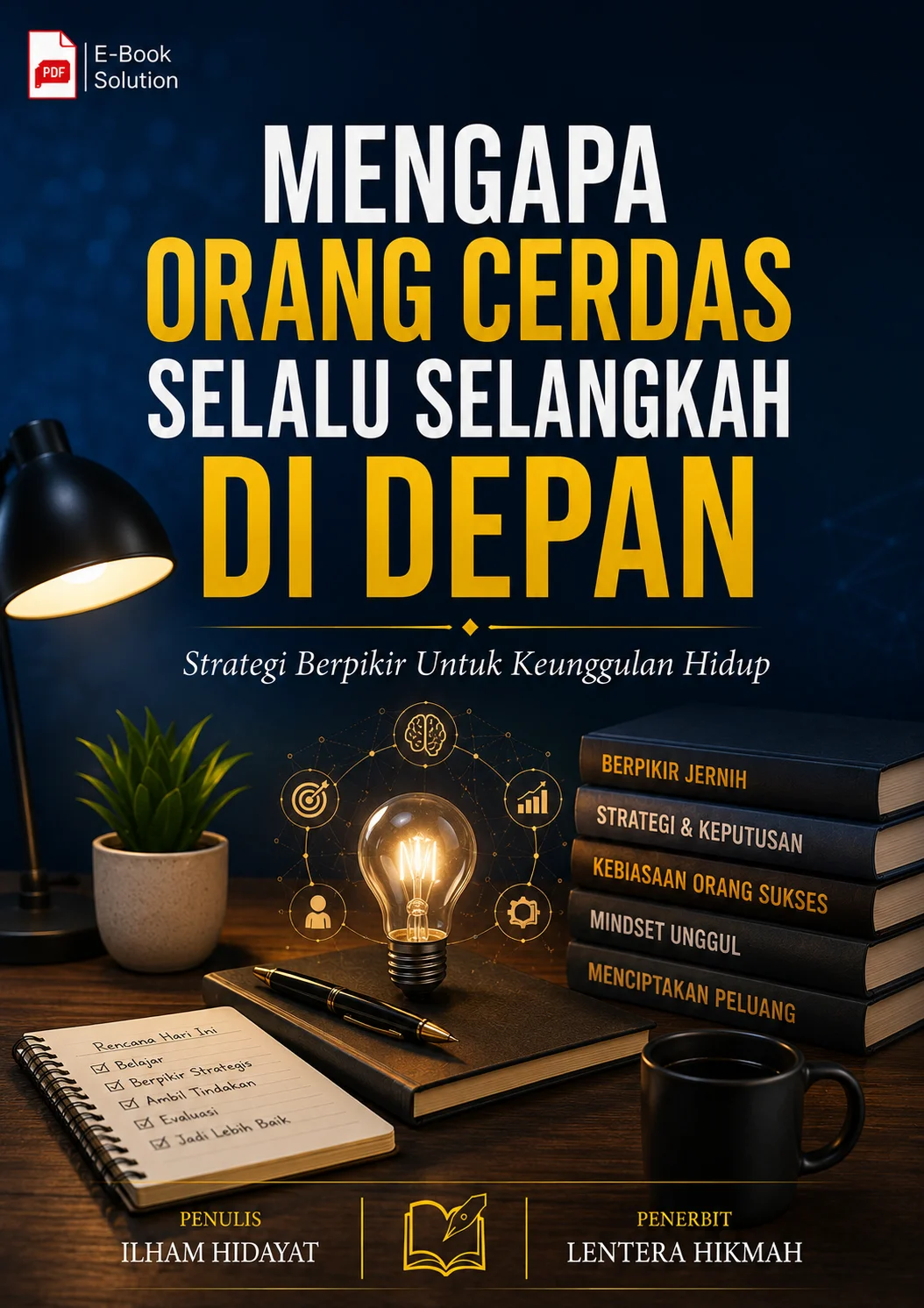 MENGAPA ORANG CERDAS SELALU SELANGKAH DI DEPAN-Strategi Berpikir Untuk Keunggulan Hidup