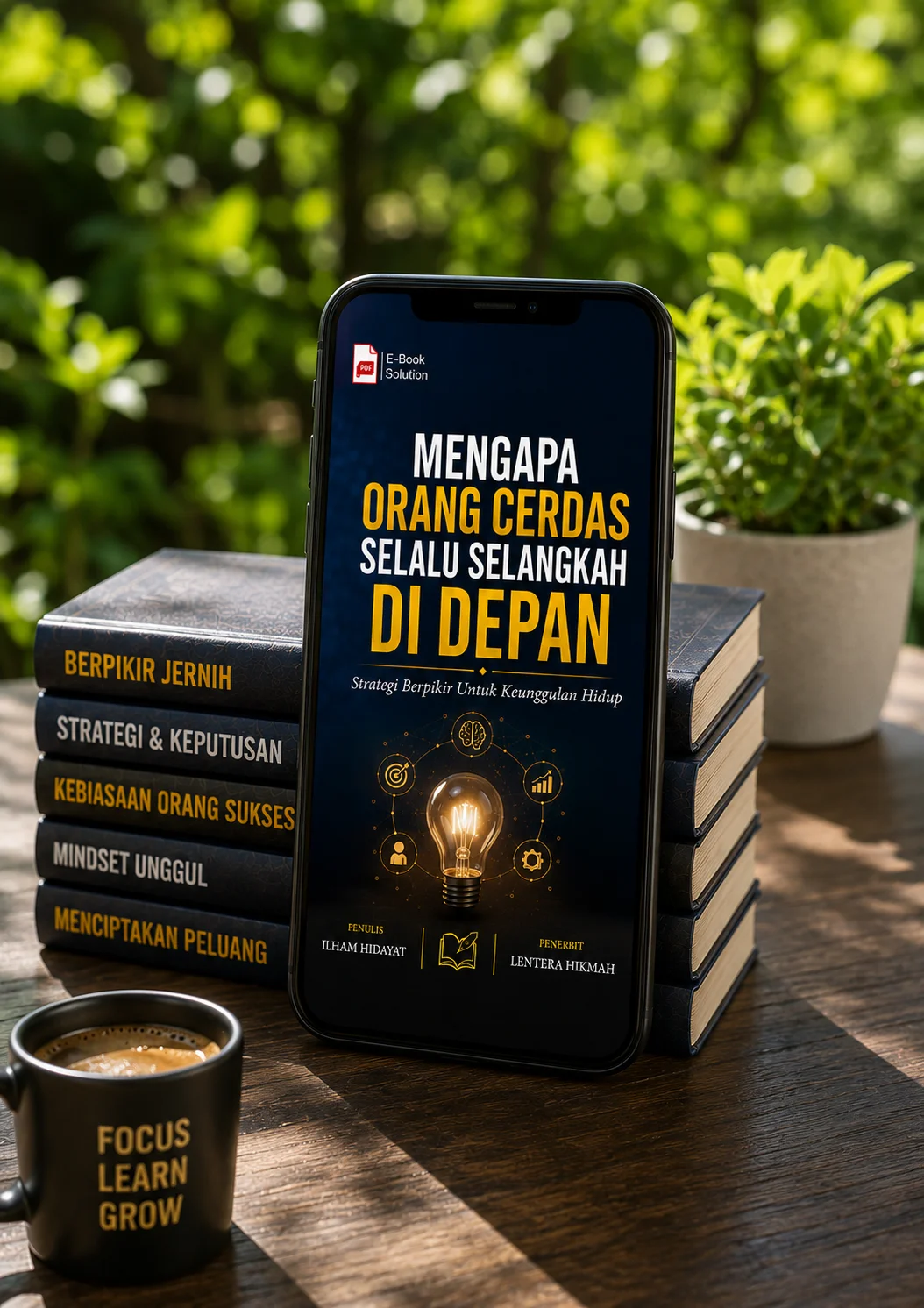 MENGAPA ORANG CERDAS SELALU SELANGKAH DI DEPAN-Strategi Berpikir Untuk Keunggulan Hidup preview 3