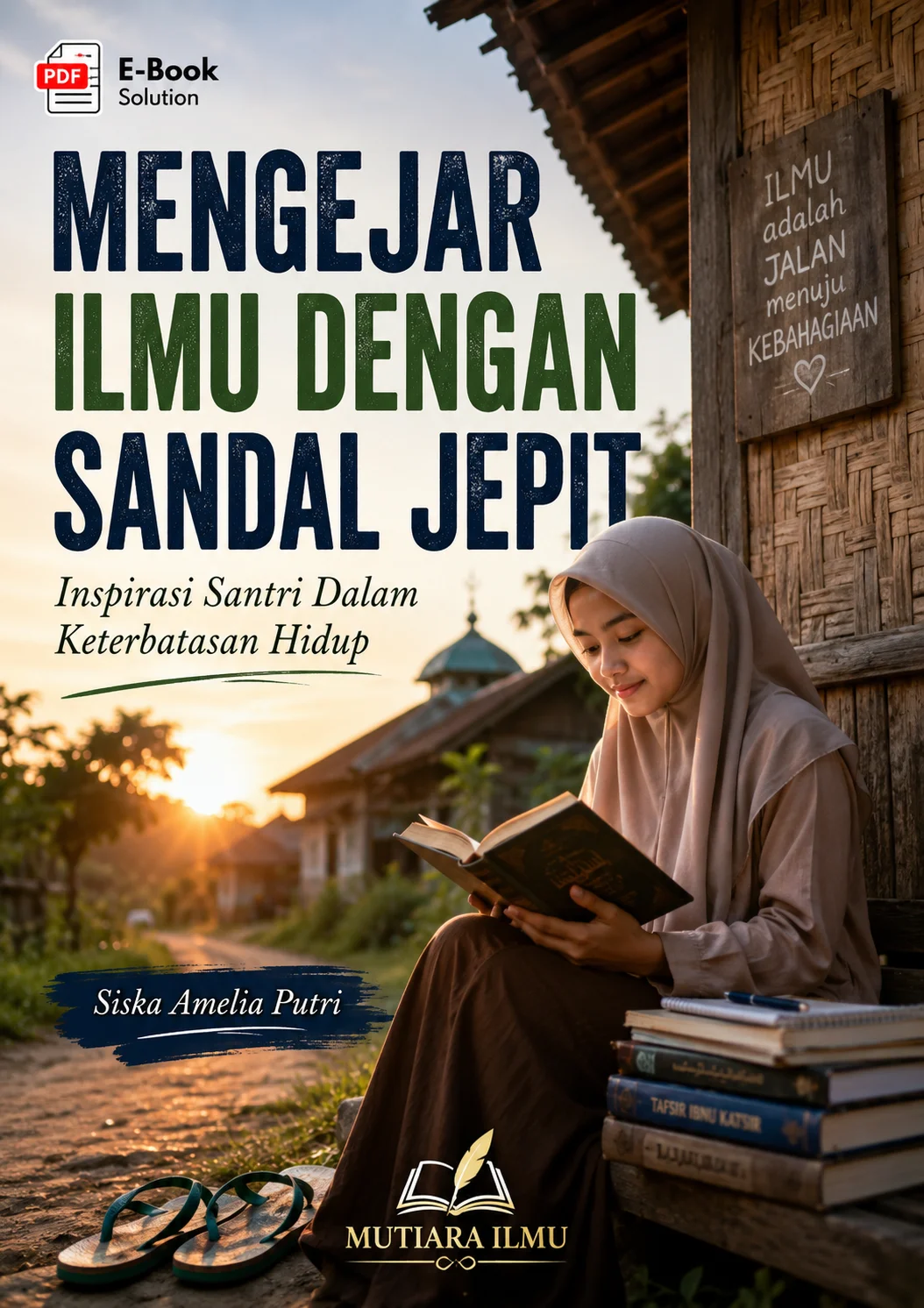 MENGEJAR ILMU DENGAN SANDAL JEPIT-Inspirasi Santri Dalam Keterbatasan Hidup