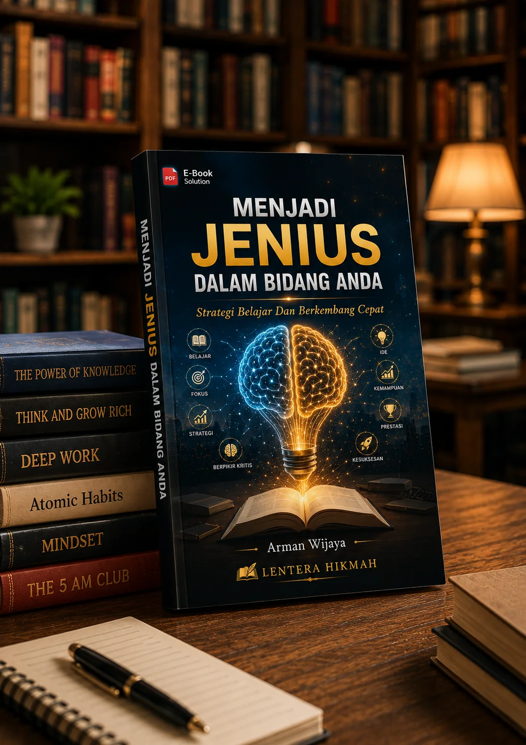 MENJADI JENIUS DALAM BIDANG ANDA-Strategi Belajar Dan Berkembang Cepat  preview 2